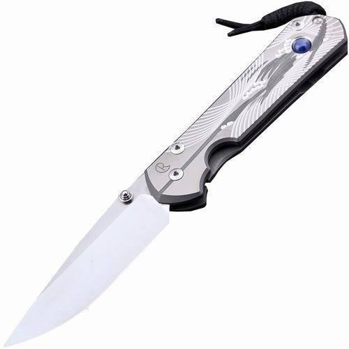 Складной нож Chris Reeve Large Sebenza 21 Silver Contrast