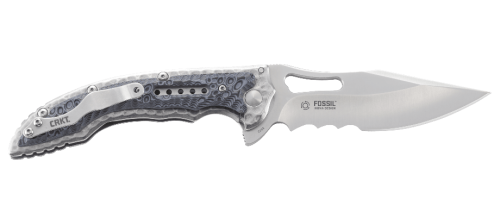 Складной нож CRKT Fossil™ BLACK WITH VEFF SERRATIONS™ фото 12
