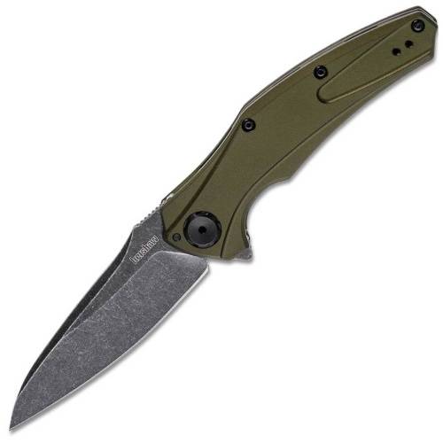 5891 Kershaw Bareknuckle - оливк. рукоять 6061-T6