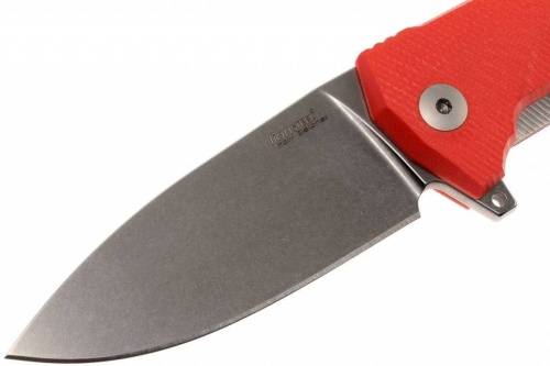 5891 Lion Steel KUR OR G10 Orange Flipper фото 18