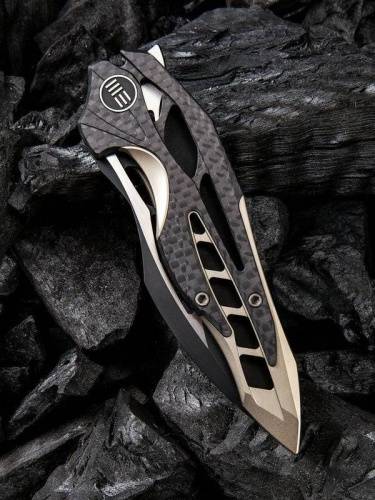 5891 WE Knife Arrakis Champagne carbon фото 7