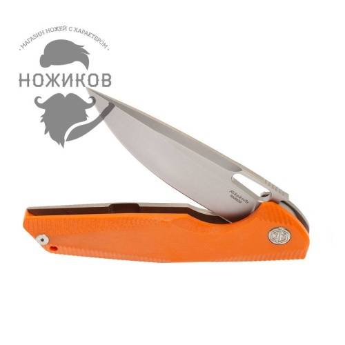 5891 Rike knife RK802G Orange фото 7