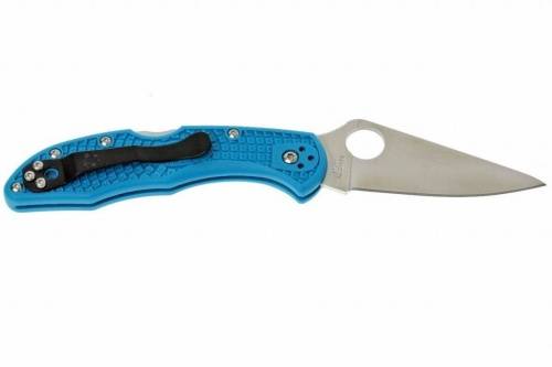 5891 Spyderco Delica 4 Flat Ground - 11FPBL фото 20