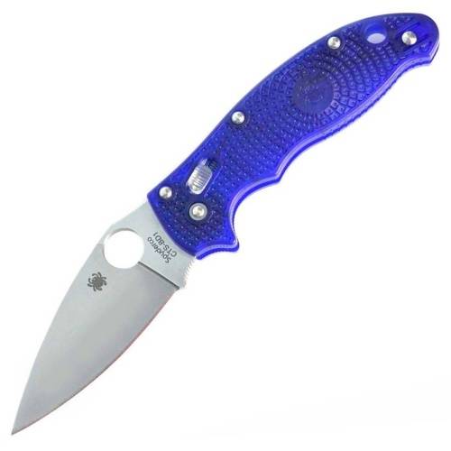 5891 Spyderco Manix 2 Lightweight Blue 101PBL2