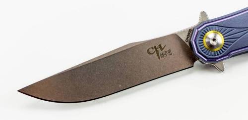 5891 ch outdoor knife CH3505 Blue сталь S35VN фото 6