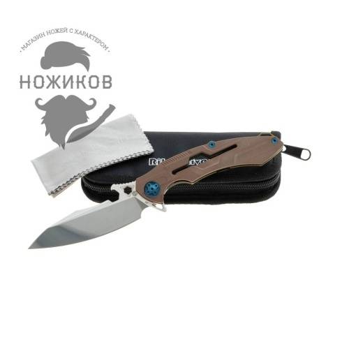 5891 Rike knife M3 brown фото 9