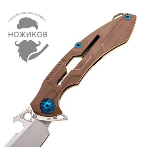 5891 Rike knife M3 brown фото 14