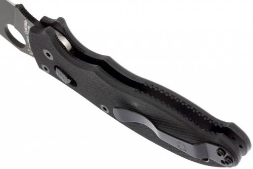 Складной нож Spyderco Manix 2 Black - 101GPBBK2 фото 5