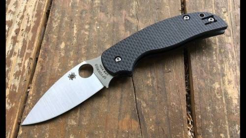 5891 Spyderco Sage® 5 Compression Lock 123CFPCL фото 12