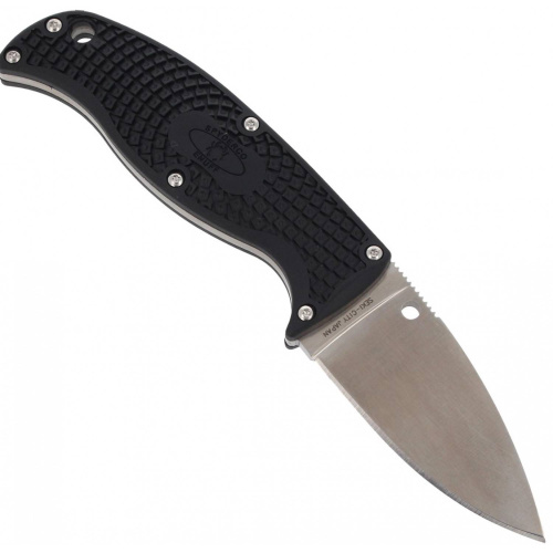 236 Spyderco Нож с фиксированным клинком Enuff Leaf-shapedFB31PBK фото 2