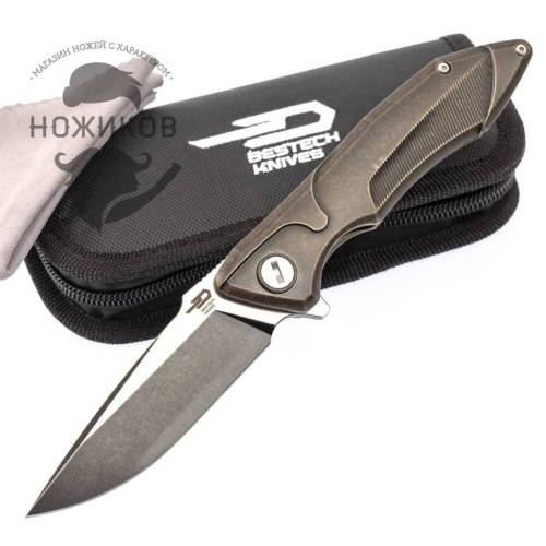 5891 Bestech Knives Starfighter Black BT1709D фото 5