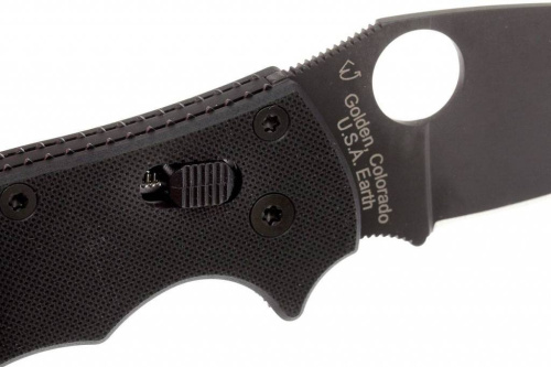 Складной нож Spyderco Manix 2 Black - 101GPBBK2 фото 20