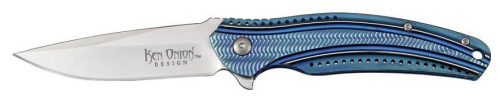 Складной нож CRKT Ripple Blue фото 4