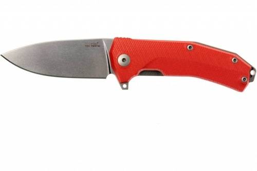 5891 Lion Steel KUR OR G10 Orange Flipper фото 20