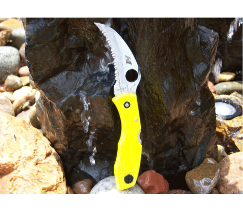 5891 Spyderco Tasman Salt™ 106SYL фото 8