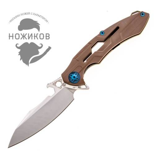 5891 Rike knife M3 brown фото 13