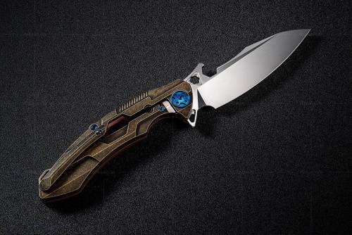 5891 Rike knife M3 brown фото 5