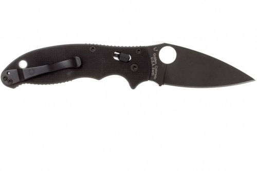 Складной нож Spyderco Manix 2 Black - 101GPBBK2 фото 14