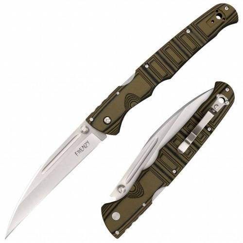 5891 Cold Steel Frenzy 2 Green/Black фото 8